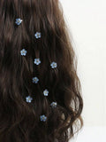 Multi-Color Floral Hairpin