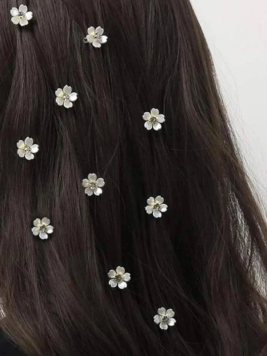 Multi-Color Floral Hairpin