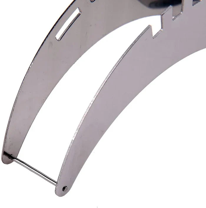 Viral 2-in-1 Stainless Steel Watermelon Slicer & Serving Tongs