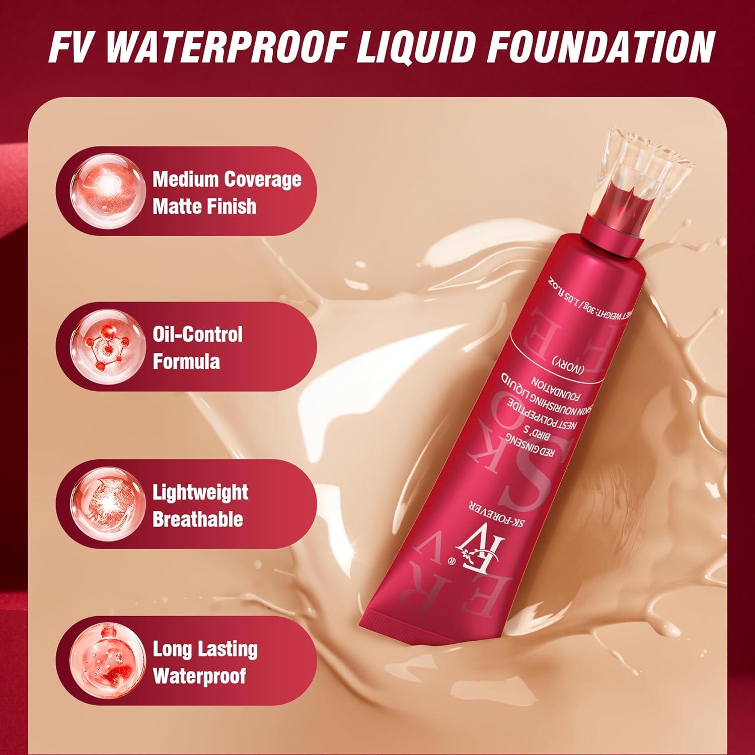 FV Liquid Foundation Waterproof