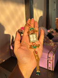 Radiant Charm Kundan Statement Watch