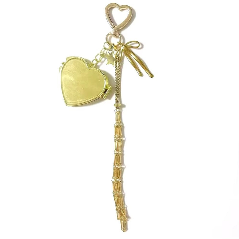 Soft Girlie Lipstick Holder Keychain