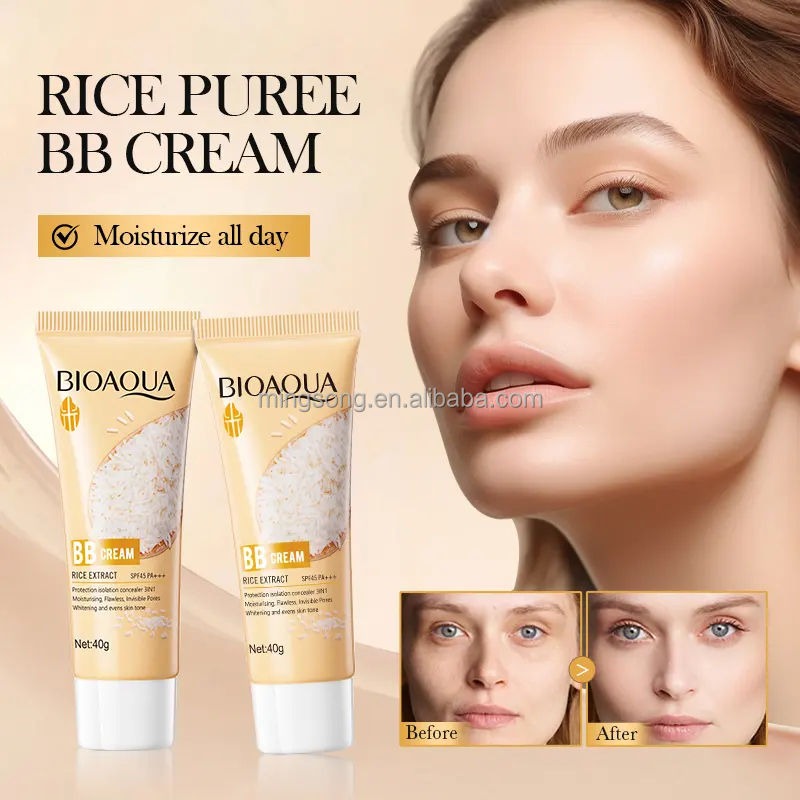 BIOAQUA Rice Raw Pulp SPF45 PA+++ BB Cream