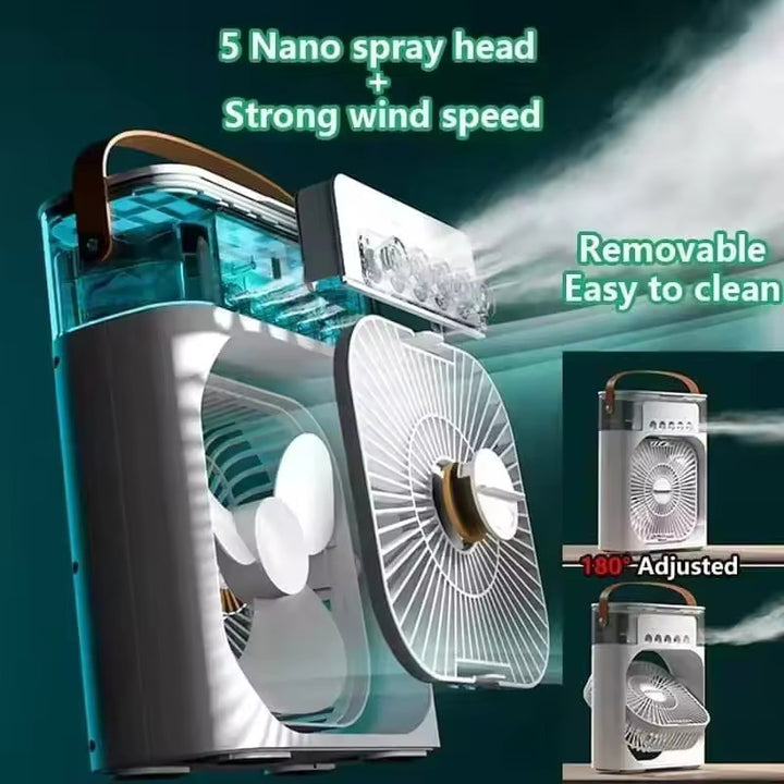 Multi-Functional Mini Air Cooler & Humidifier