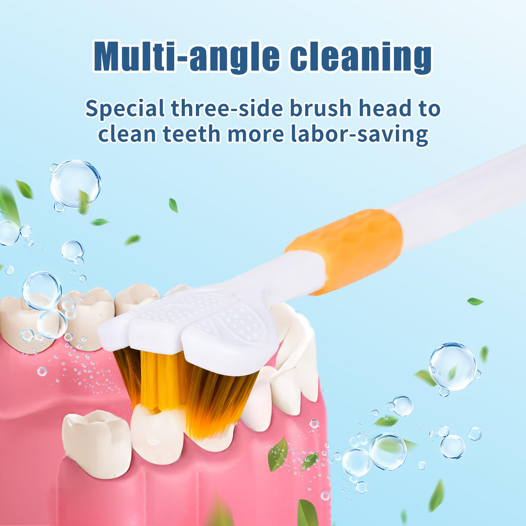 3 Sided Modern Toothbrush