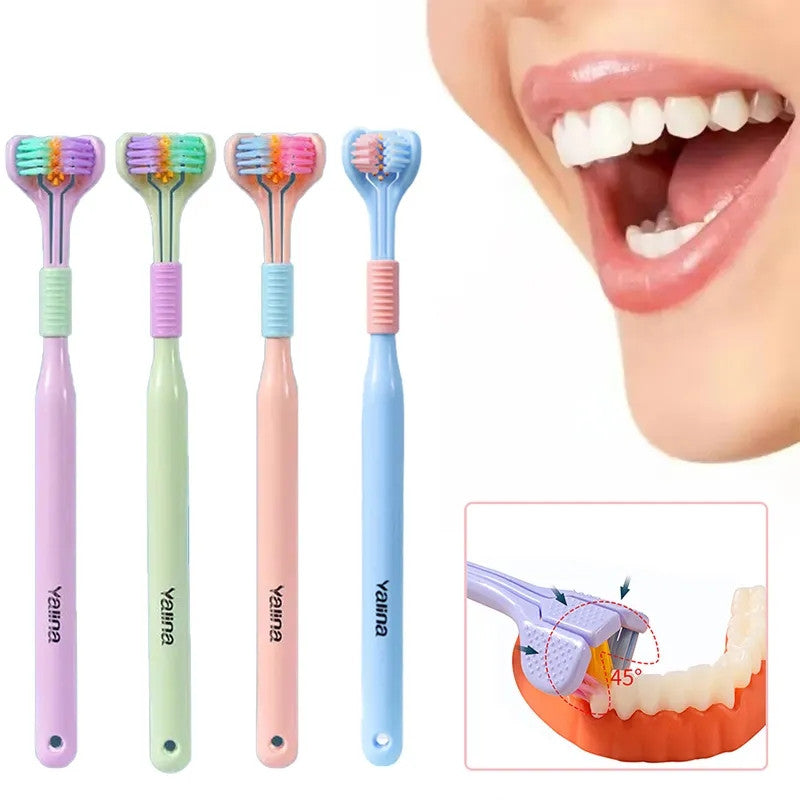 3 Sided Modern Toothbrush