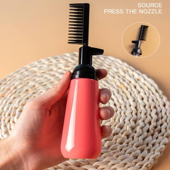Hair Dye Comb Bottle
