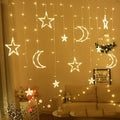 Moon & Star LED Curtain Lights