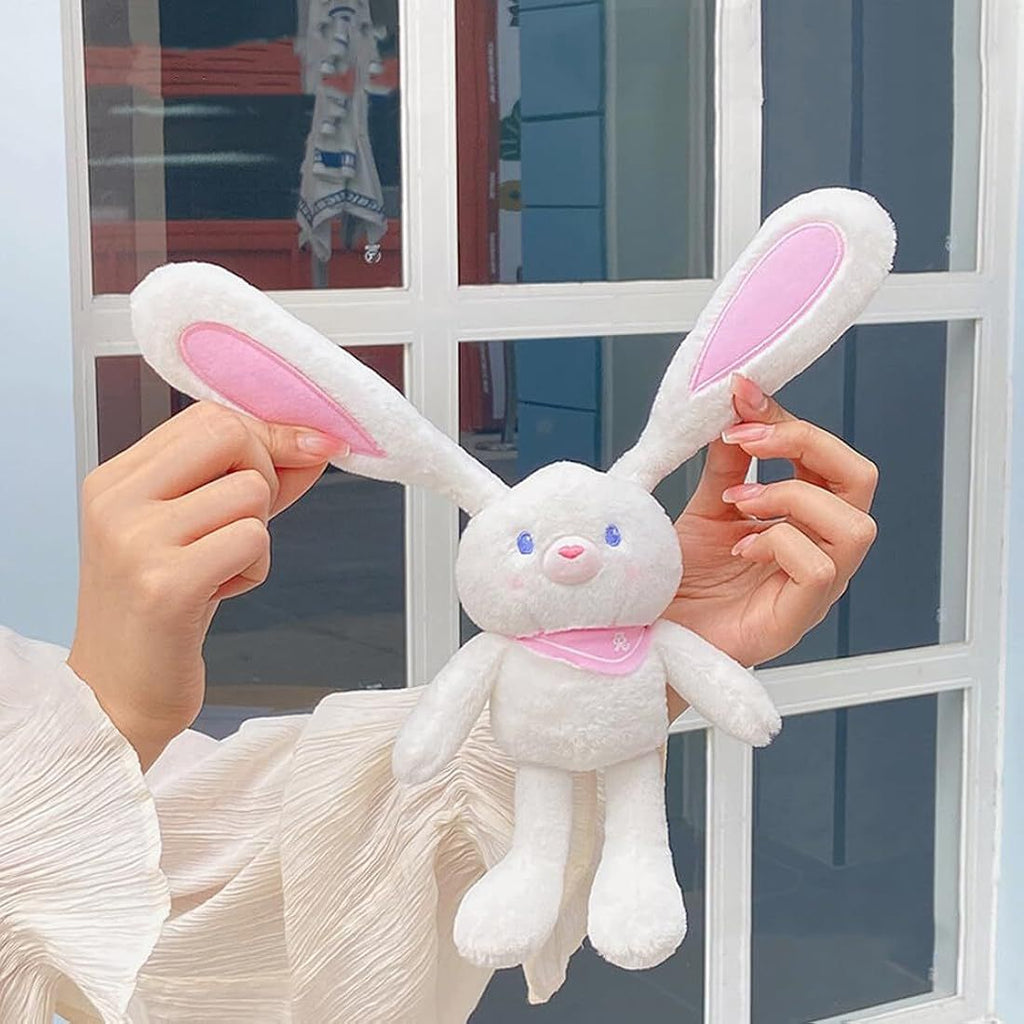 Pull ear bunny keychain