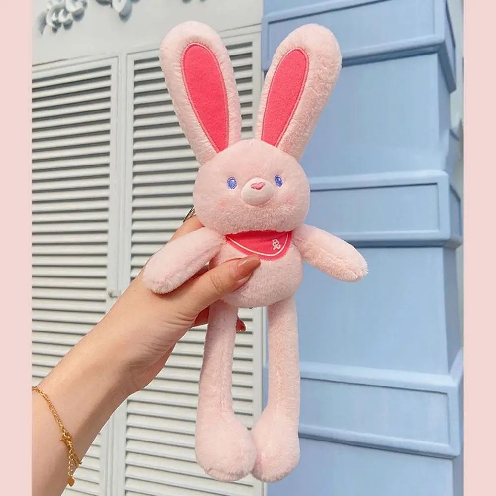 Pull ear bunny keychain