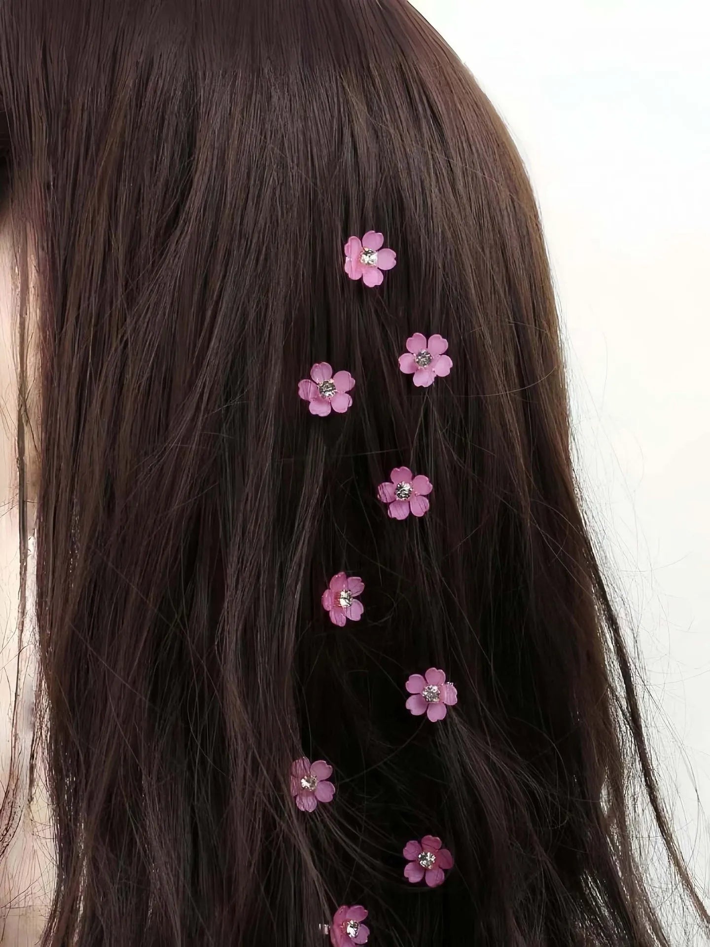 Multi-Color Floral Hairpin