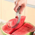 Viral 2-in-1 Stainless Steel Watermelon Slicer & Serving Tongs