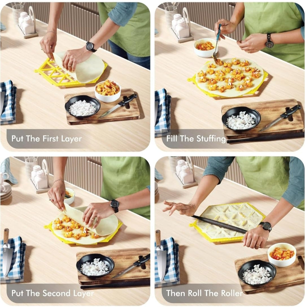 Unbreakable 24-in-1 Smart Samosa Maker