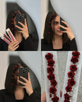 Shiny Red Rose locks