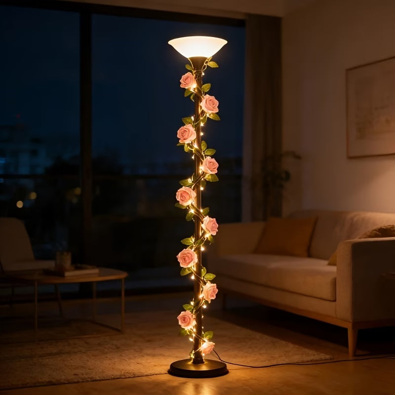 Artificial Rose Vine LED String Light