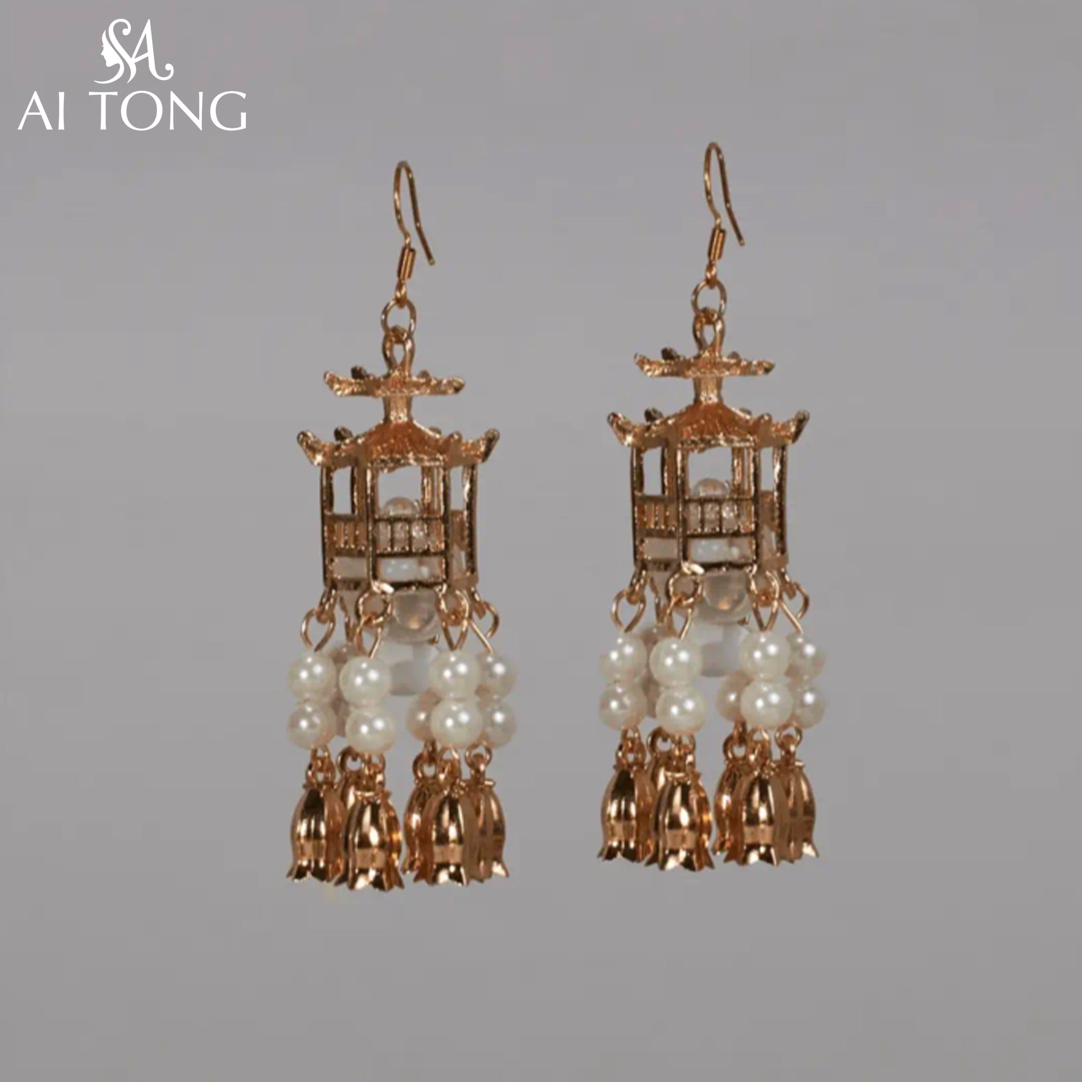 Luminous Earring Beads Tassel
