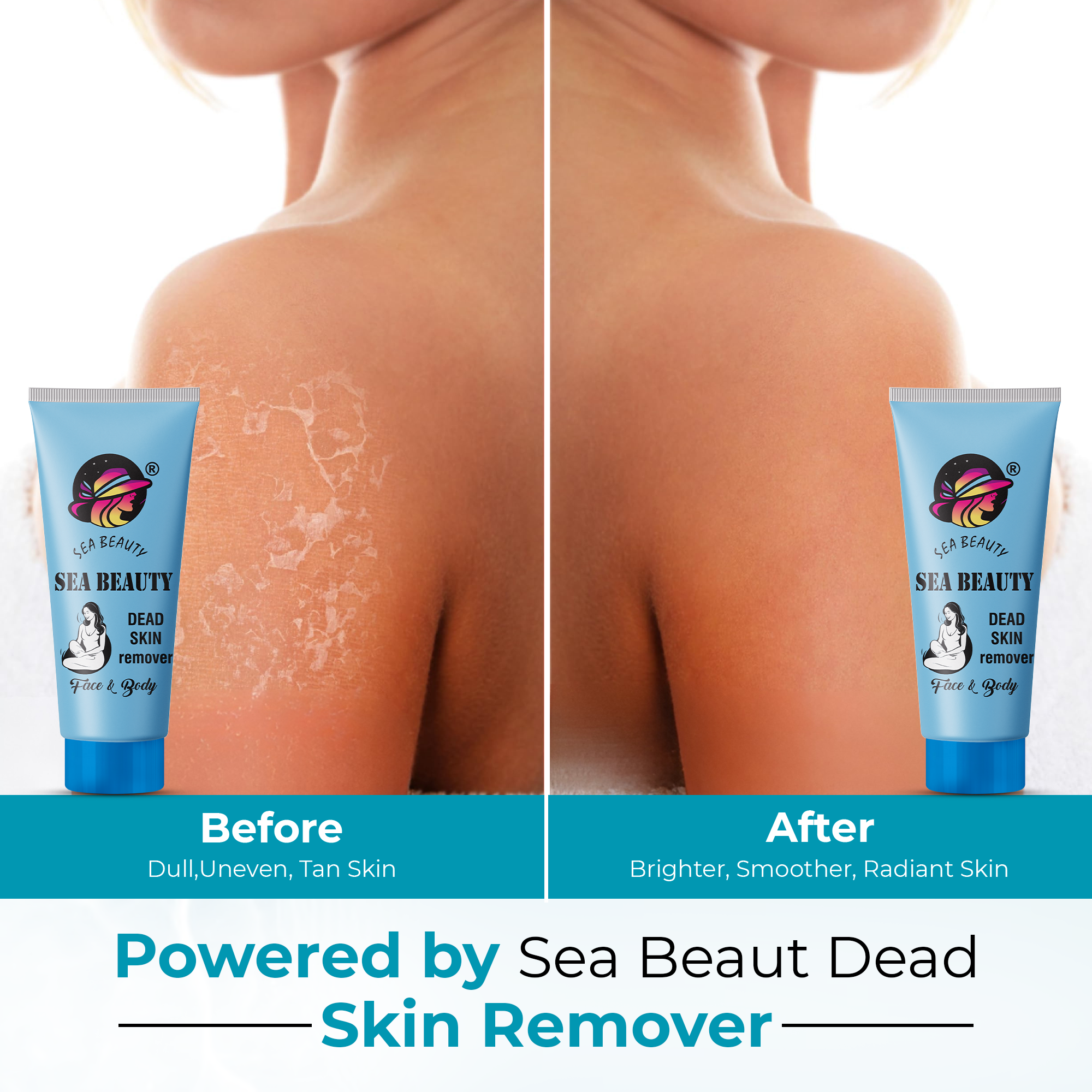 Sea Beauty Dead Skin Remover face & body wash ✅