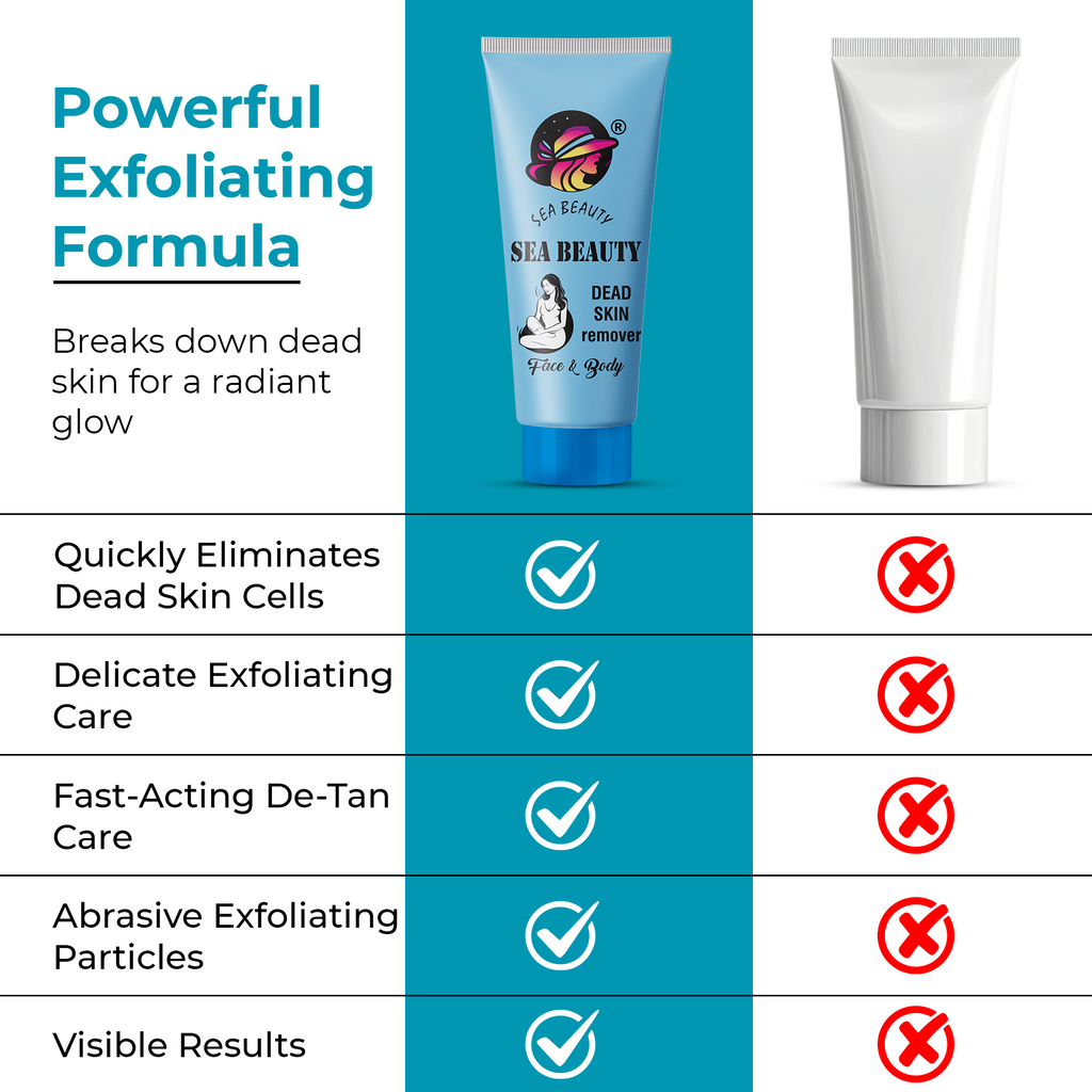 Sea Beauty Dead Skin Remover face & body wash ✅