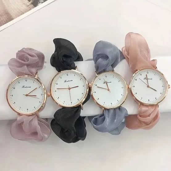 Elegant Scrunchie Watch
