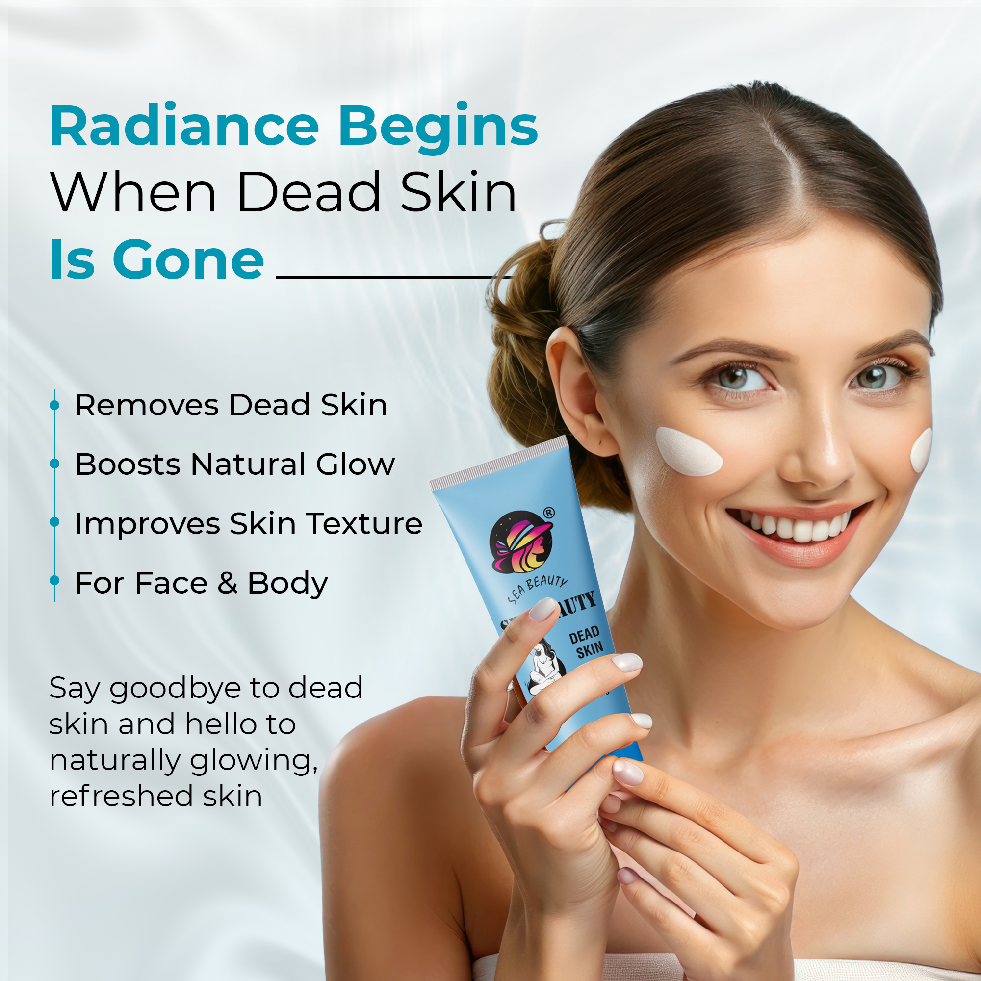 Sea Beauty Dead Skin Remover face & body wash ✅